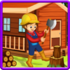 Jungle House Builder Games icon