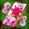 Pink Rose 4K Live Wallpaper icon