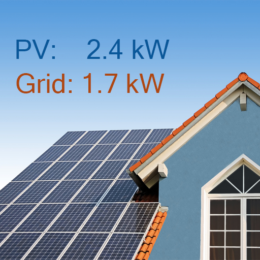 Solar Home PV Solar Rooftop icon