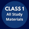 Class 1: All Study Materials icon