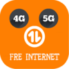 Fre Internet Data Get up to 100 GB Free icon