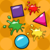 Colors and shapes icon