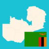 Puzzle Quiz Map 2020 Zambia Regions, Districts icon