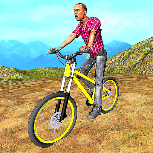 kids impossible bicycle game: bmx bicycle game icon