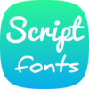 Script Fonts for FlipFont icon