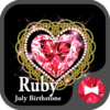 Ruby July Birthstone Theme icon