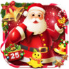 Joyful 3D Red Christmas Theme icon