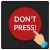 Red button: do not disturb, clicker games, not not icon