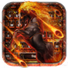 Flame Horse Keyboard Theme icon