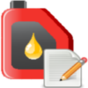 fuel book, gas & mileage log icon