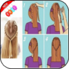 Step by step hair icon