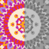 Mandala Pixel Art Coloring icon