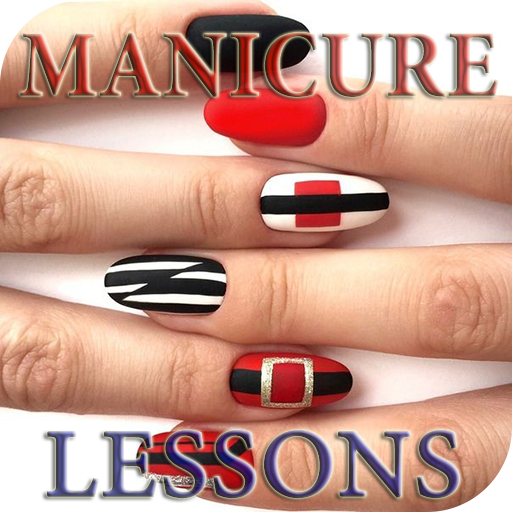 Nail manicure lessons icon