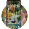 Hand painted fairy tale dreamland theme F9 Pro icon