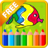 Learn Coloring Kids Paint icon