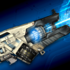 Scifi automatic laser weapons simulator icon