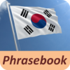 Korean phrasebook and phrases icon