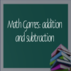 Math game learn to add and subtract icon