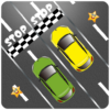 Two car Traffic Rush icon