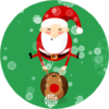 Bouncing Santa Live Wallpaper icon