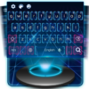 Neon Blue Keyboard icon