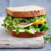 Healthy sandwich icon