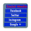 Social Media at one place icon