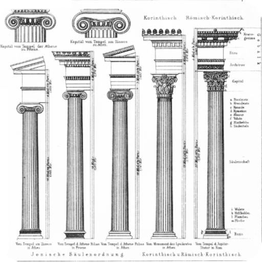 Architectural elements icon