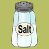 Sodium How much salt icon