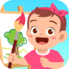 Toddlers Coloring Games Paint icon