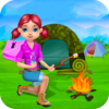 Camping Vacation Kids Games icon