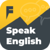 Fluent English Speaking App icon