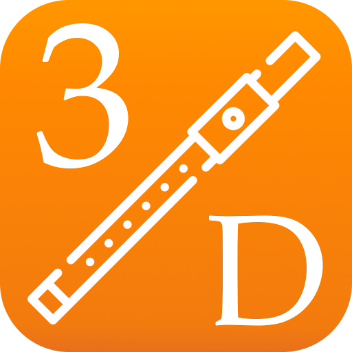 3D Flute Fingering Chart icon