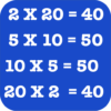 Multiplication Tables for Kids icon