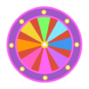 Spinning wheel wheeloffortune icon