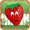 Puzzles for children of berry icon