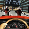 Zombie Road Squad: Car War 3D icon