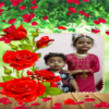 Lovely Flower Photo Frame Editor: DP,Quotes,Wishes icon