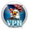 USA VPN proxy speed unblock Free Shield icon