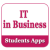 IT in business Educational App for students icon