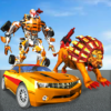 Ultimate Wild Lion Robot: Car Robot Transform Game icon