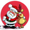 Hungry Santa Xmas Christmas icon