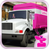 Garbage Dump truck driver 3D icon