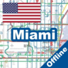 MIAMI METRORAIL BUS TRAVEL MAP icon