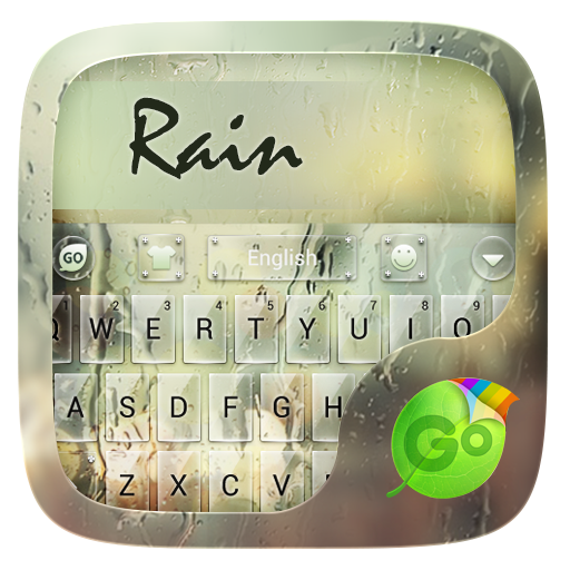 Rain GO Keyboard Theme &Emoji icon