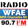 WFAE 90.7 FM Radio NPR Charlotte NC Listen Live icon