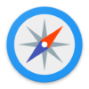 Compass Free (latitude and longitude coordinates) icon