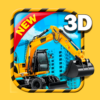 Excavator Road Builder Crane Op Dump Truck icon