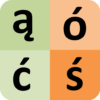 Polish alphabet for students icon