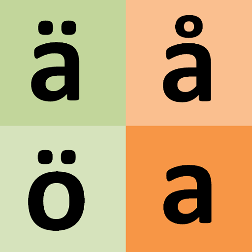 Swedish alphabet for students icon